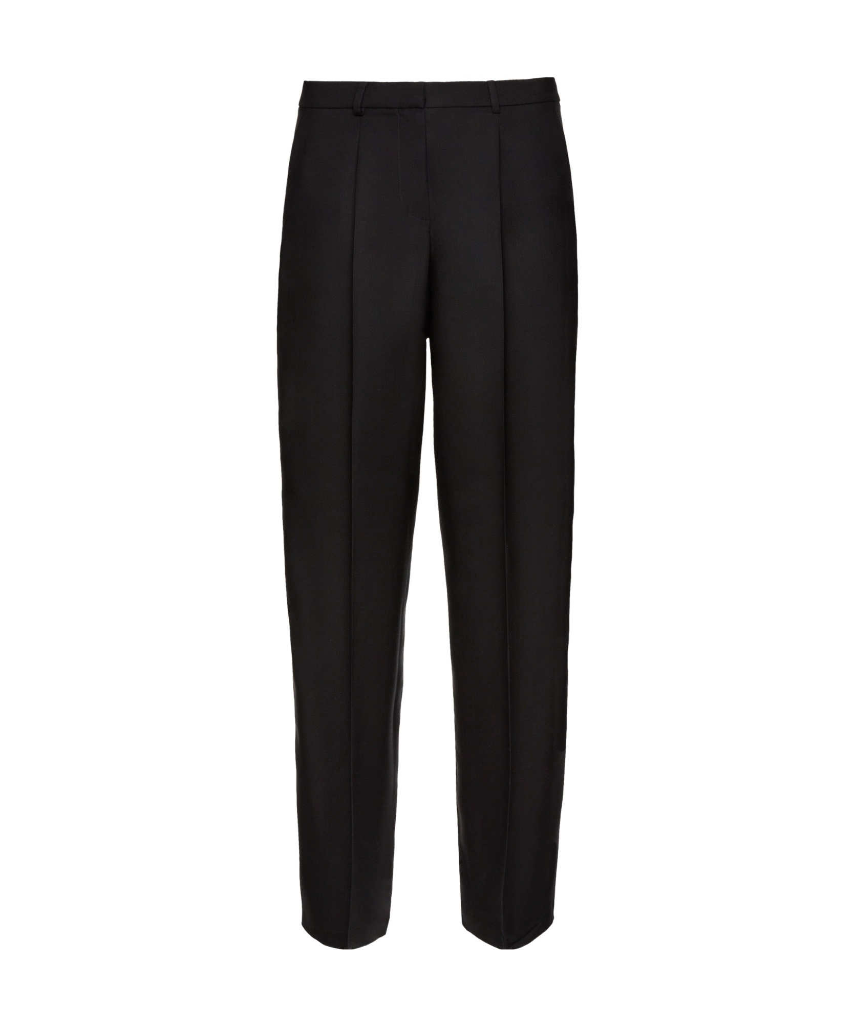 Magda Butrym Pleated Casual Pants In Black