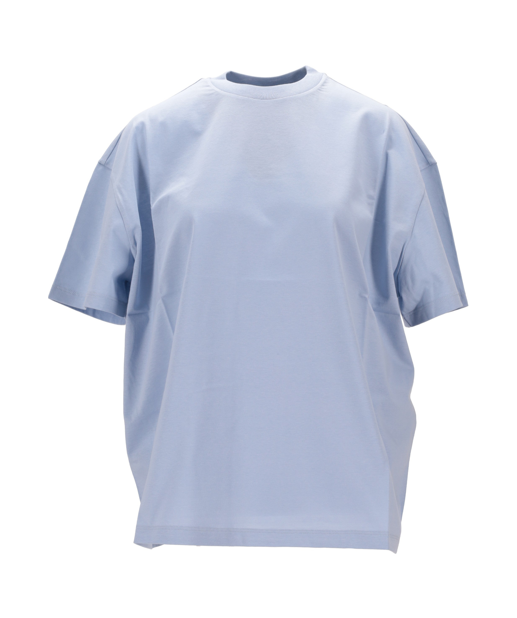 Prada Blue Jersey T-shirt In Light Blue