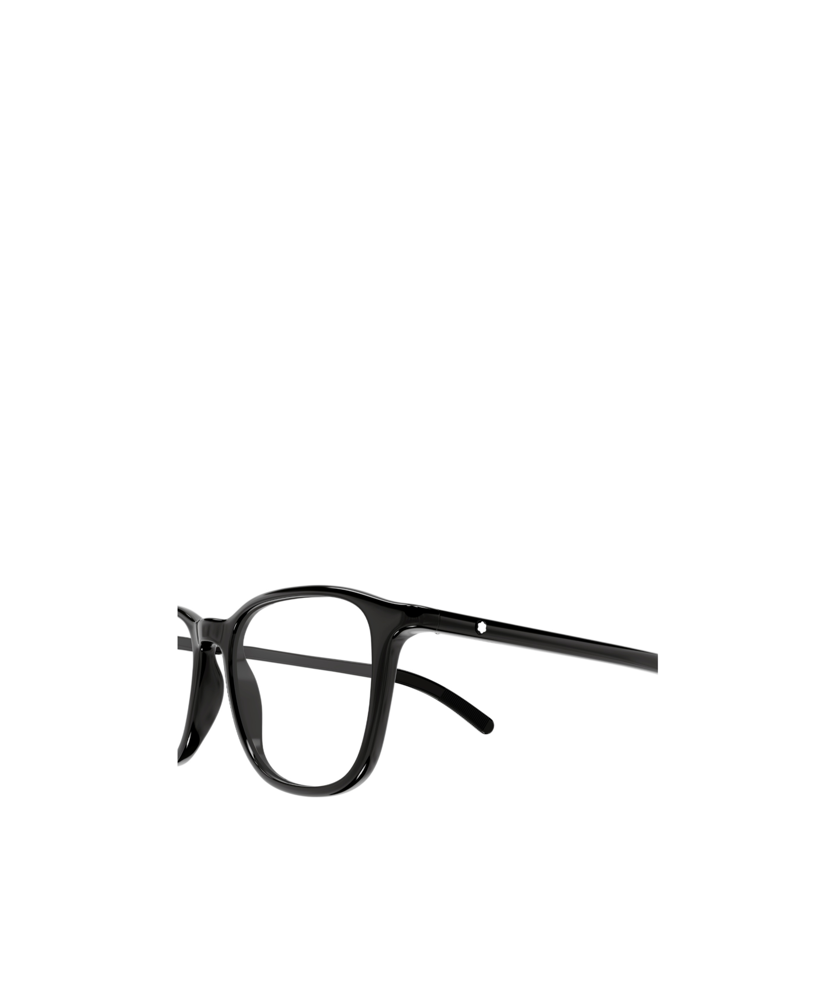 Montblanc Square-frame Glasses In Black