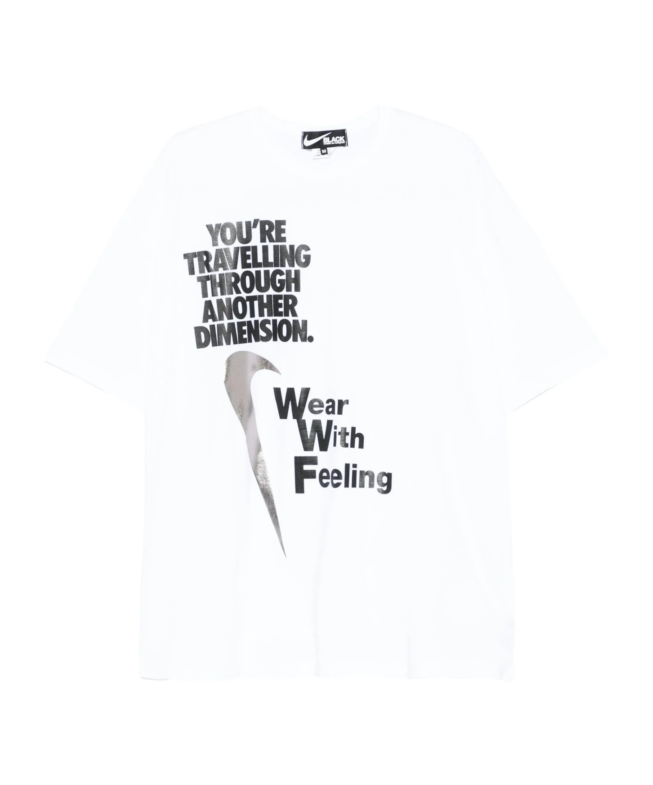 Comme Des Garçons Printed T-shirt In White