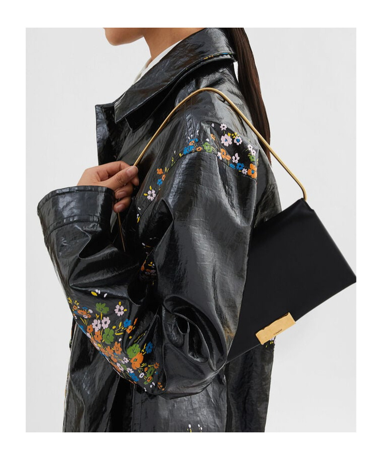 Jil Sander Carnet Clutch Bag In Black