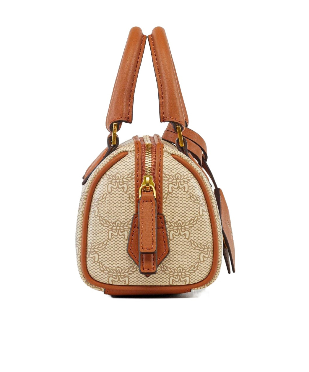 Mcm Adjustable Shoulder Strap Single Shoulder Bag In Sand