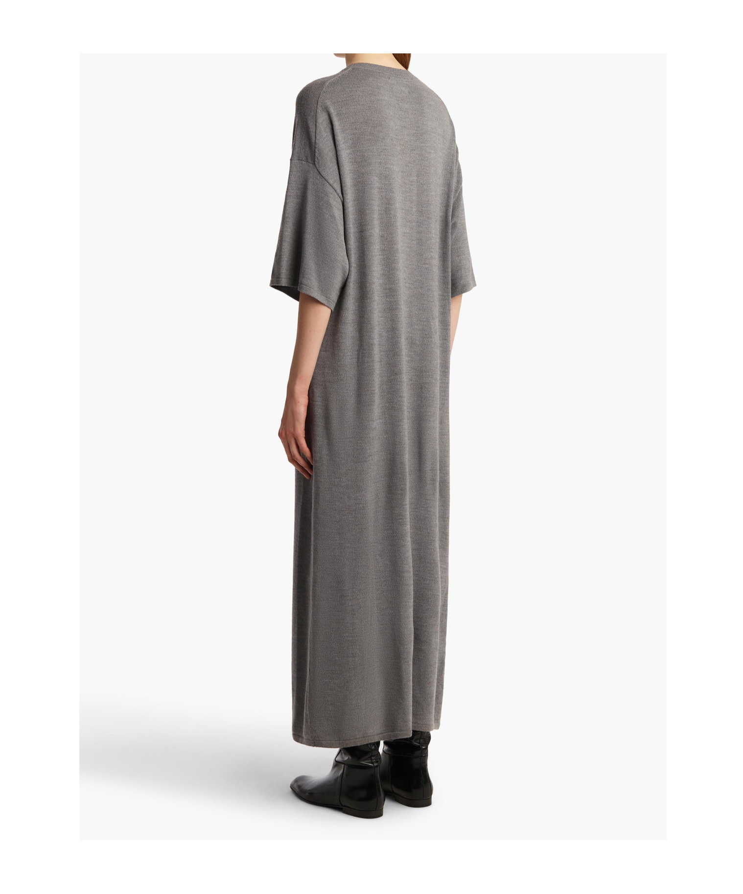 Khaite Bindi Dress In Gray