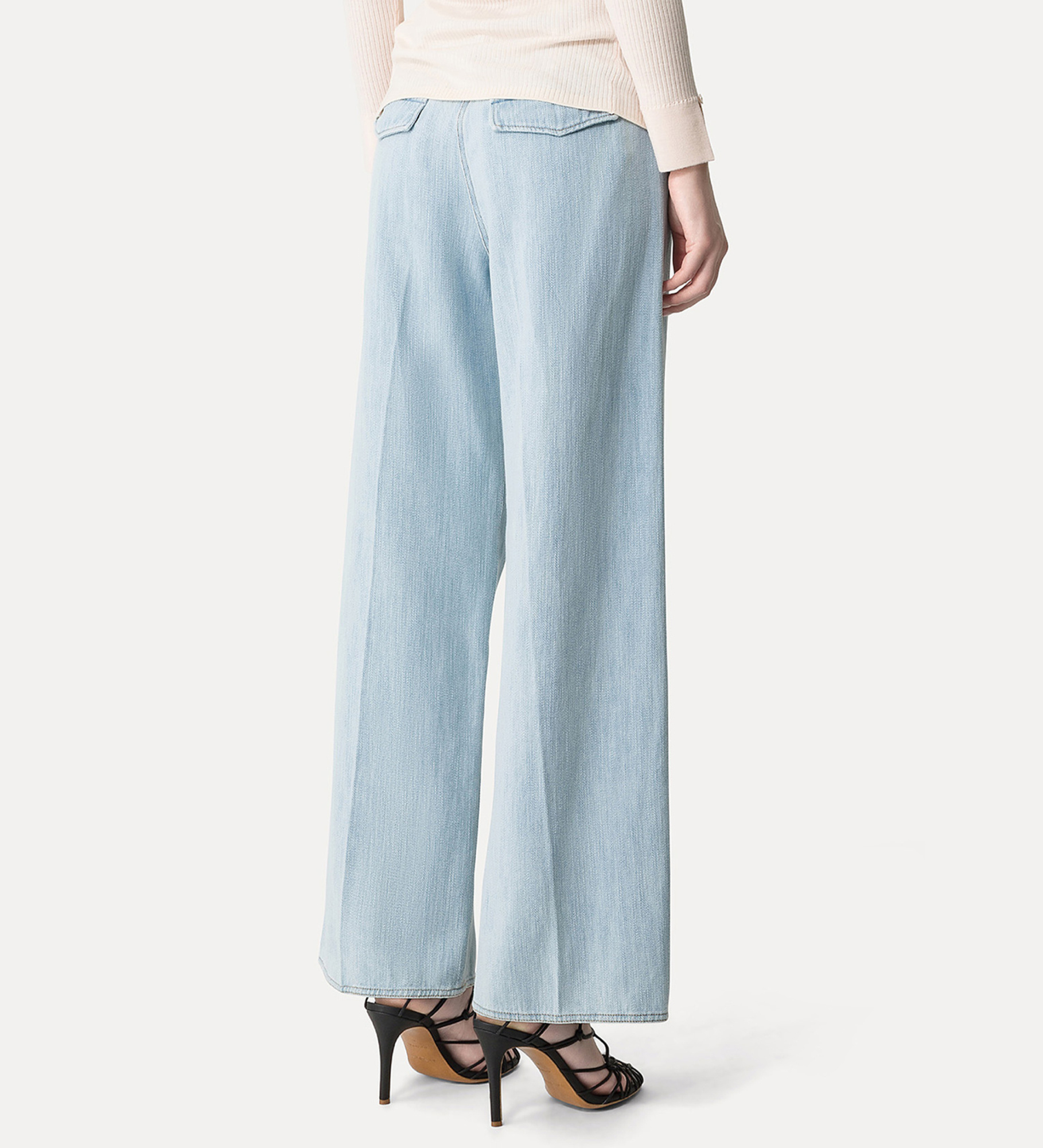 FORTE FORTE BELT-LOOP JEANS