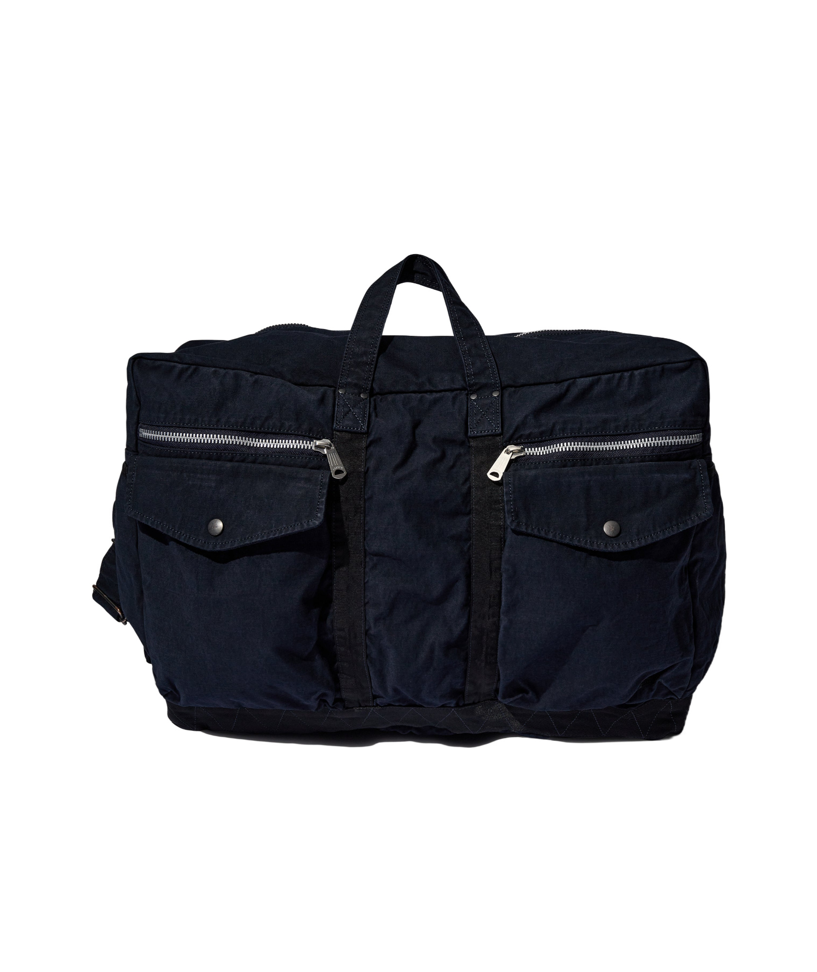 Porter-yoshida & Co Zipper Handbag In Black