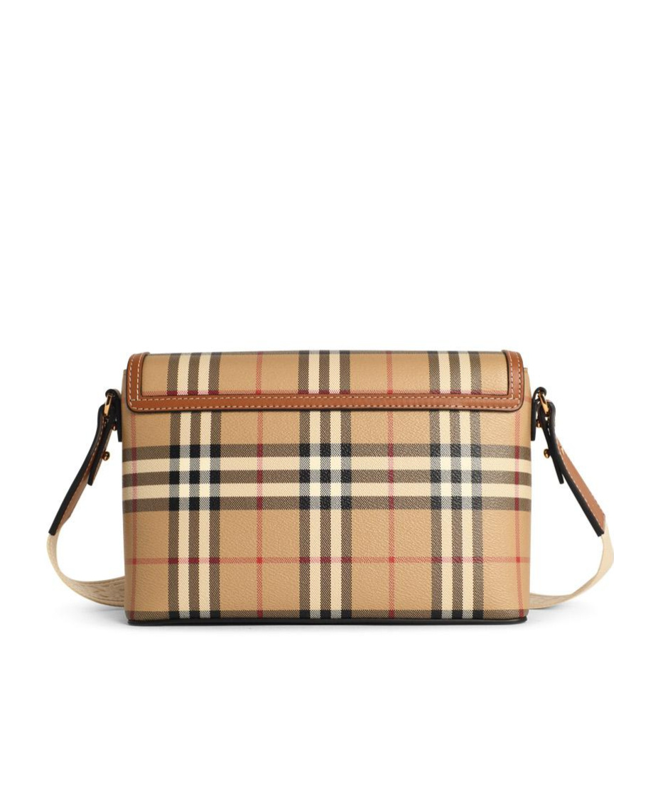 Burberry Shoulder Bag With Check Pattern