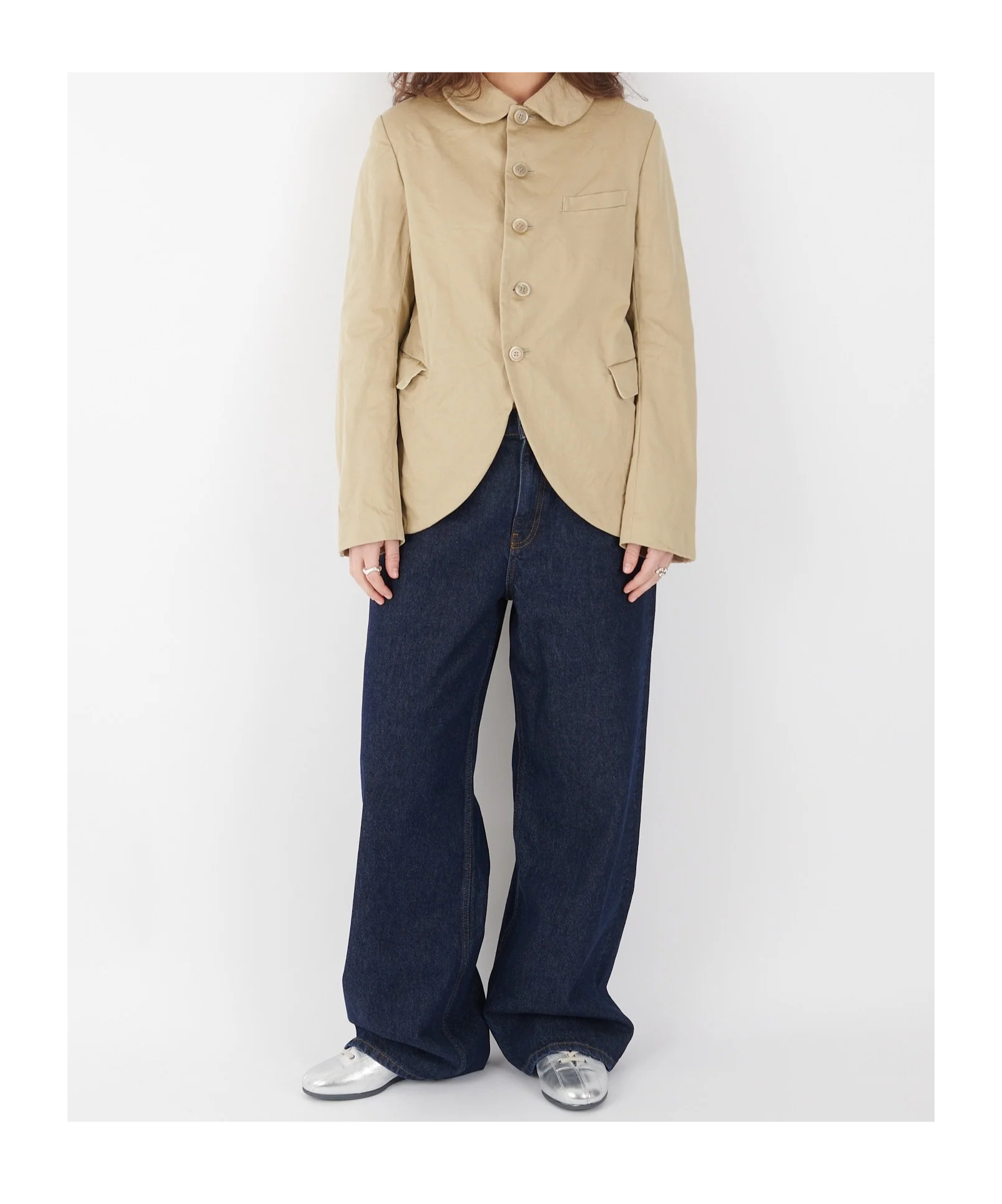 COMME DES GARÇONS LONG-SLEEVED SUIT JACKET