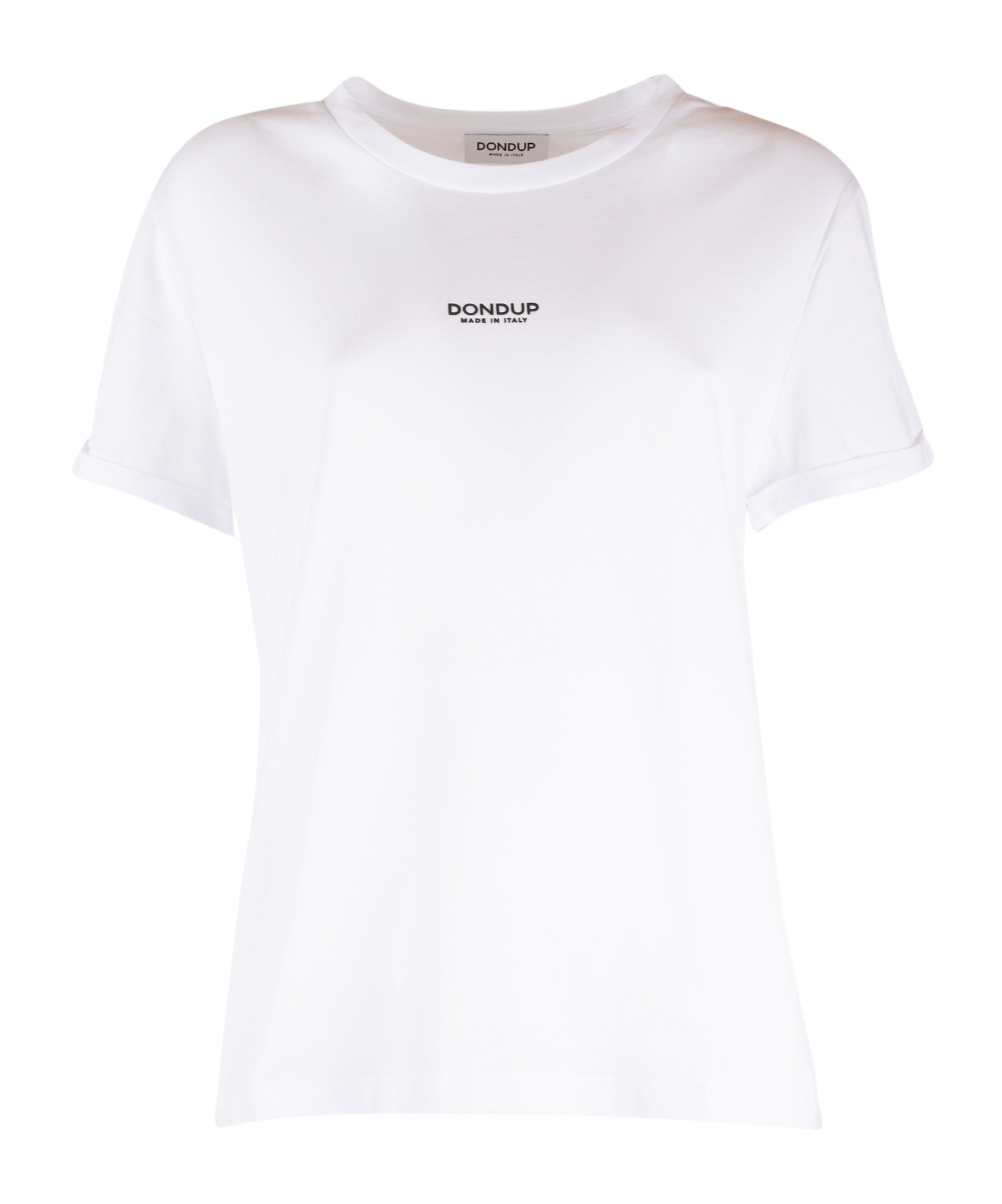 Dondup Crew Neck T-shirt In White