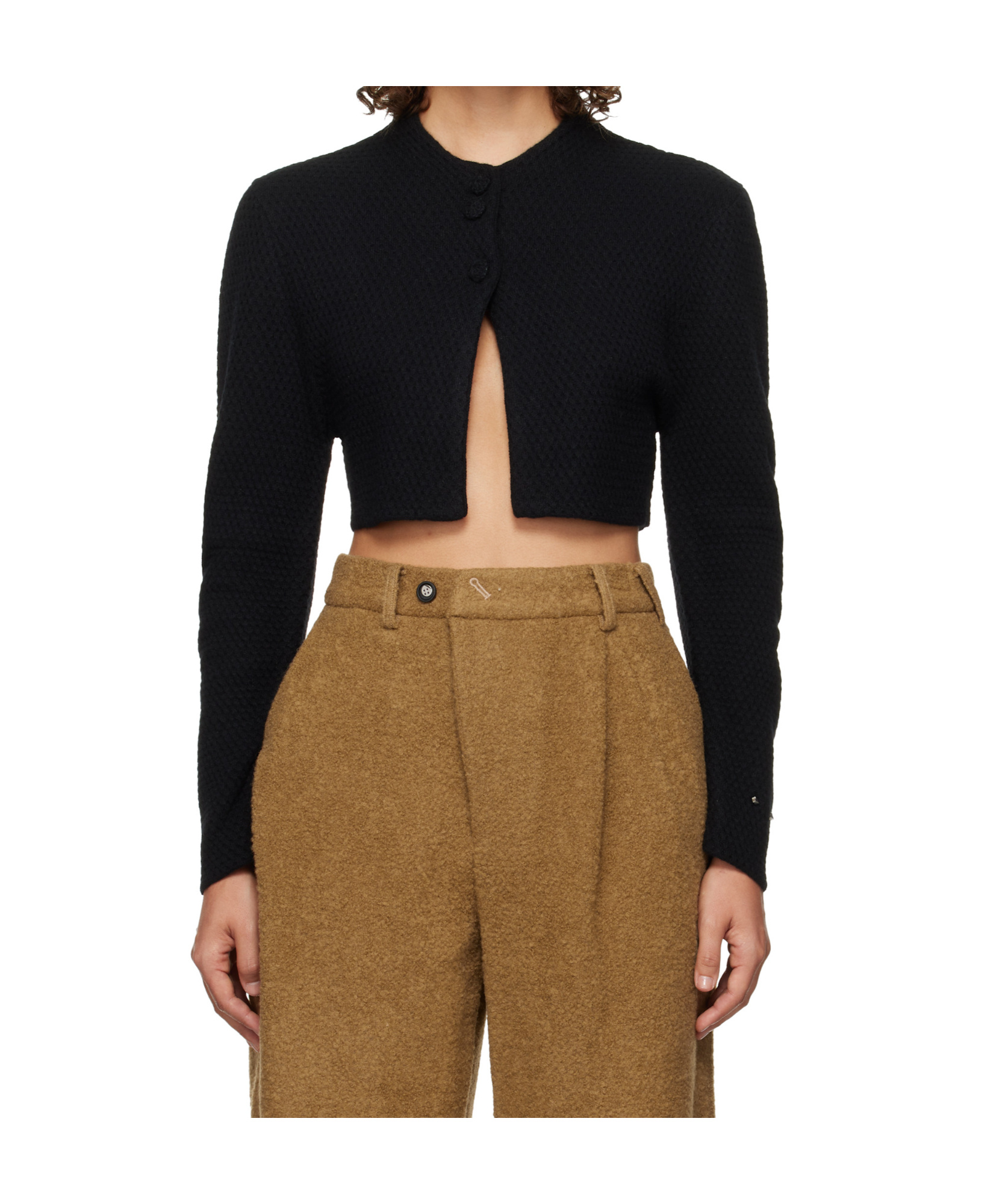 Ader Error Crew Neck Cardigan