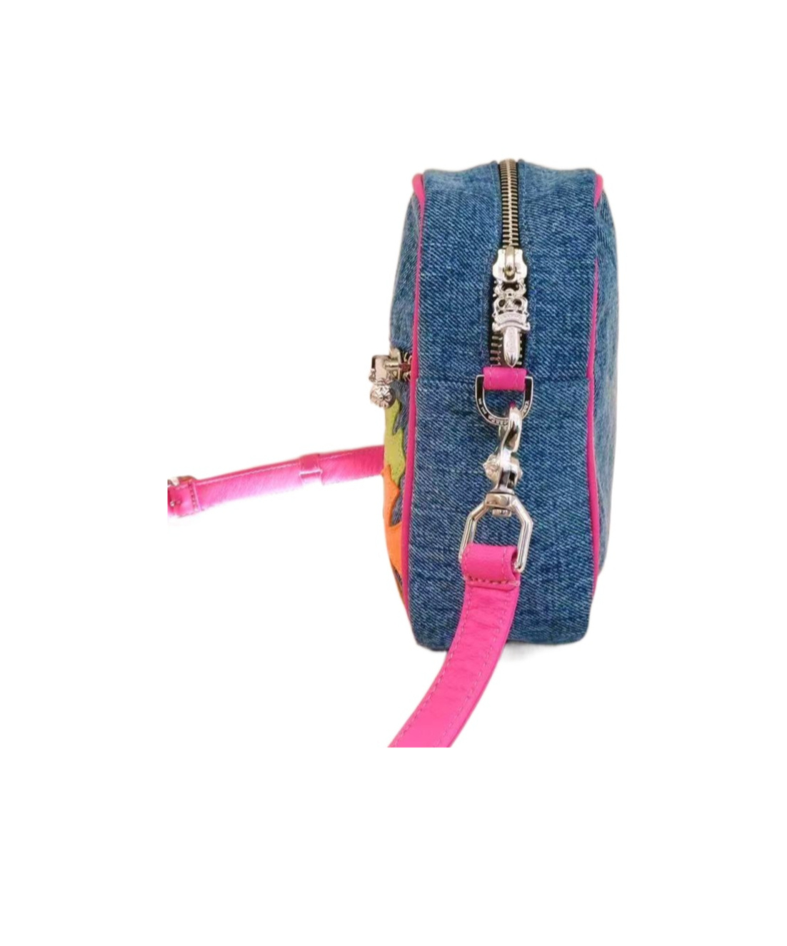 Chrome Hearts Zipper Shoulder Bag In Multi