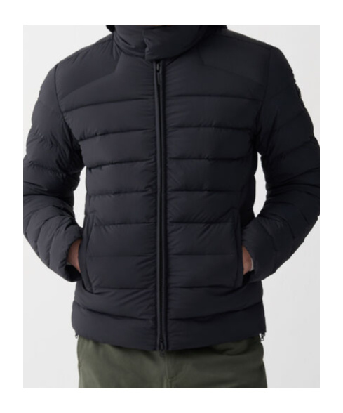 Colmar Originals Quilted Down Jacket With Bib In Black