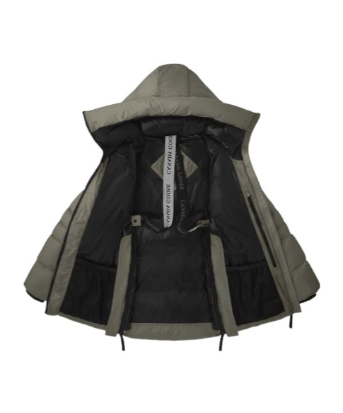 Canada Goose Cypress Puffer Jacket In Black