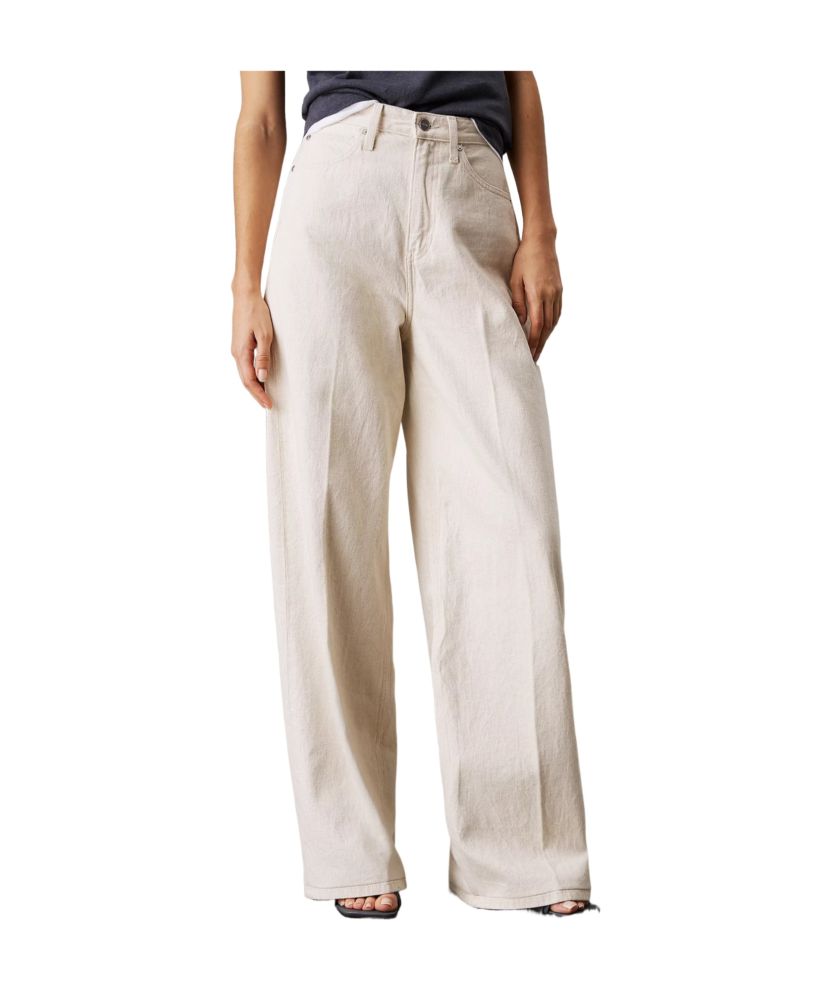 CALVIN KLEIN WIDE-LEG TROUSERS