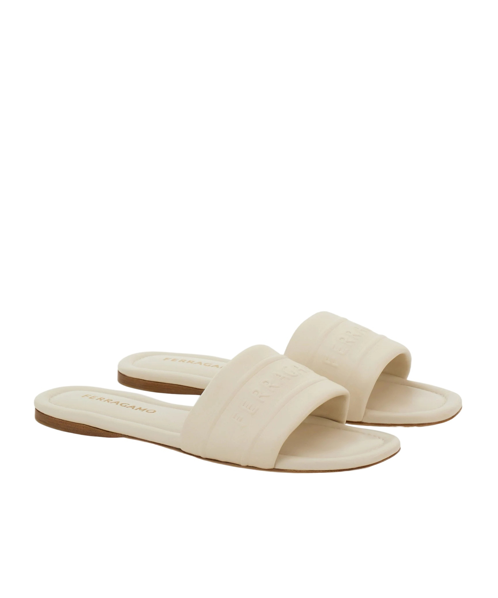 Ferragamo Slide With Logo