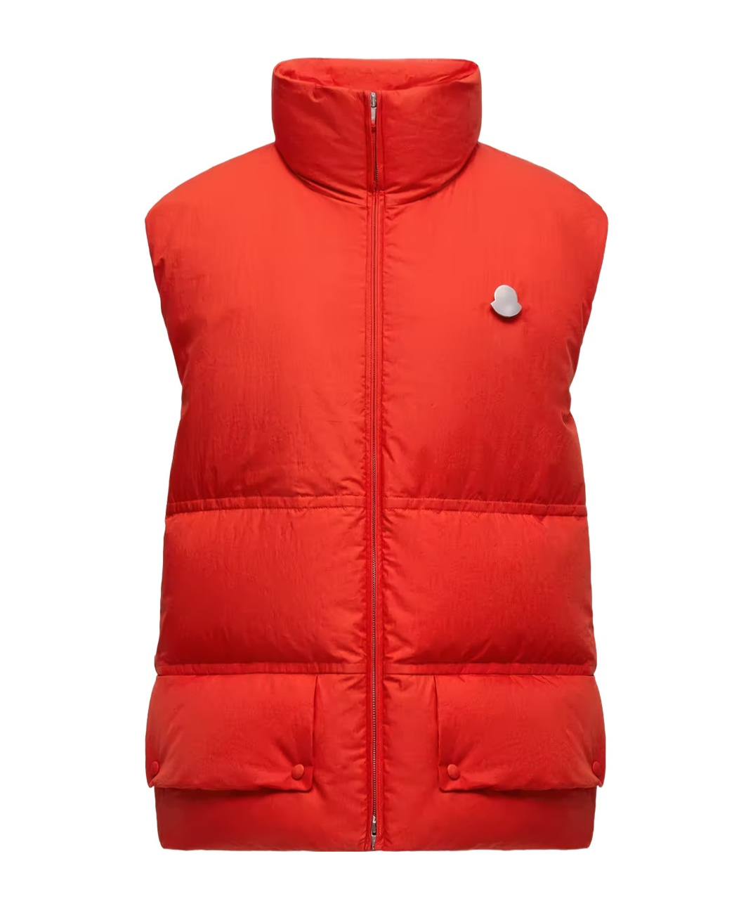Moncler Jil Sander Chlorine Down Gilet In Red