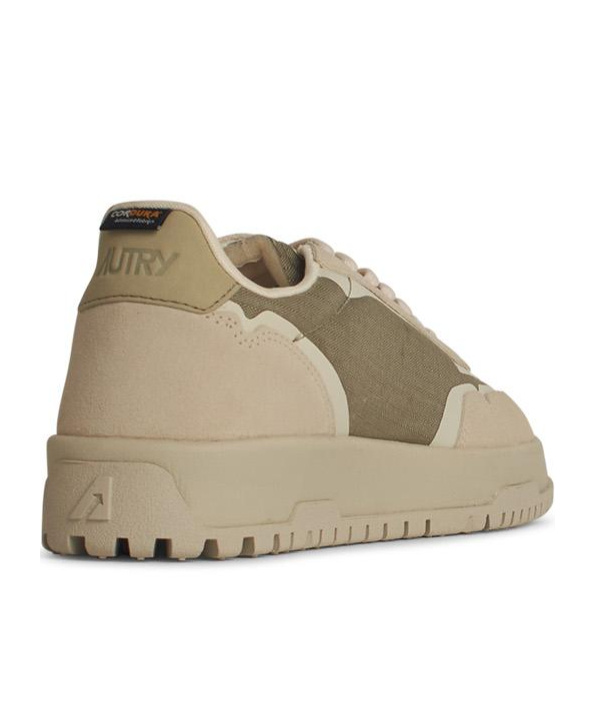Autry Wildpace Low Sneakers Multicolor In Nude