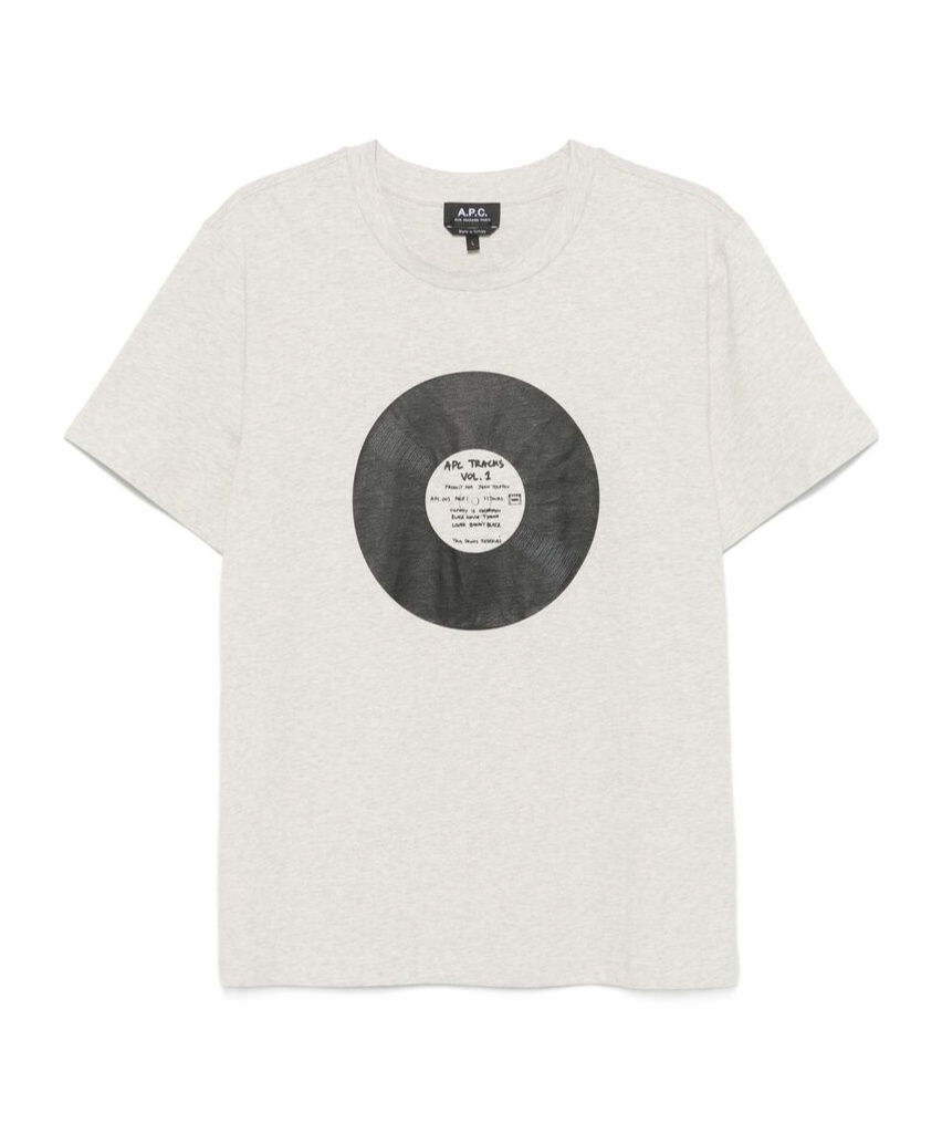 APC A.P.C. VINYL CREWNECK T-SHIRT