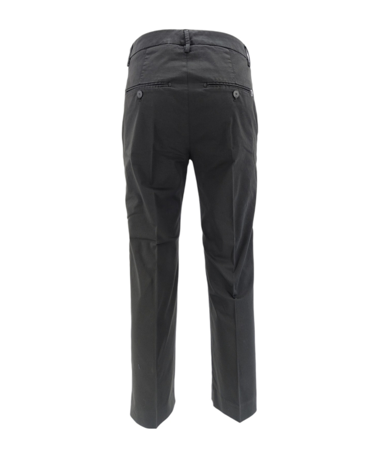 Dondup Belt Loop Casual Pants In Black