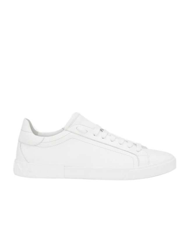 Dolce & Gabbana Dolce&gabbana Portofino White Low Trainer In White