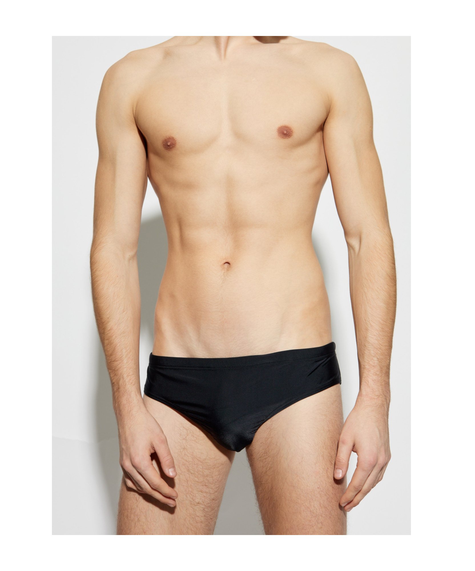 Dsquared2 Elastic Waist Swimming Trunks In Black