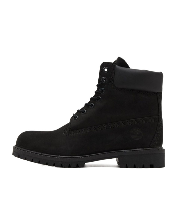 Shop Timberland Round-toe Lace-up Boots In Black