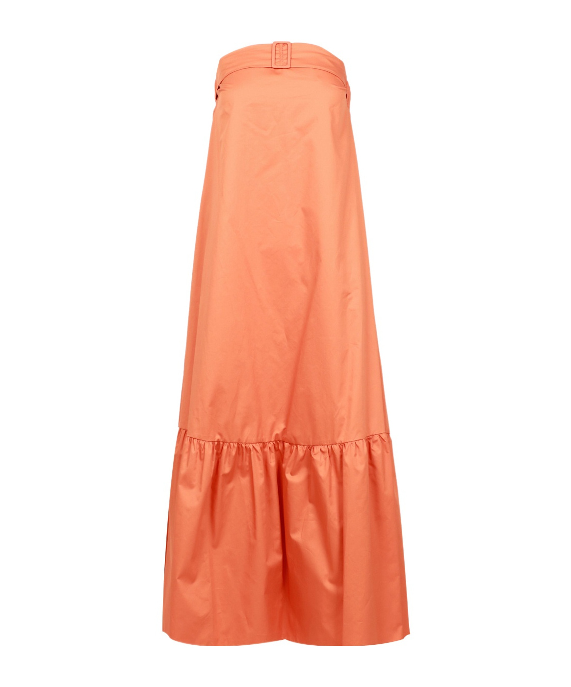 Kaos Woman Maxi Dress Orange Size 6 Cotton In Orange