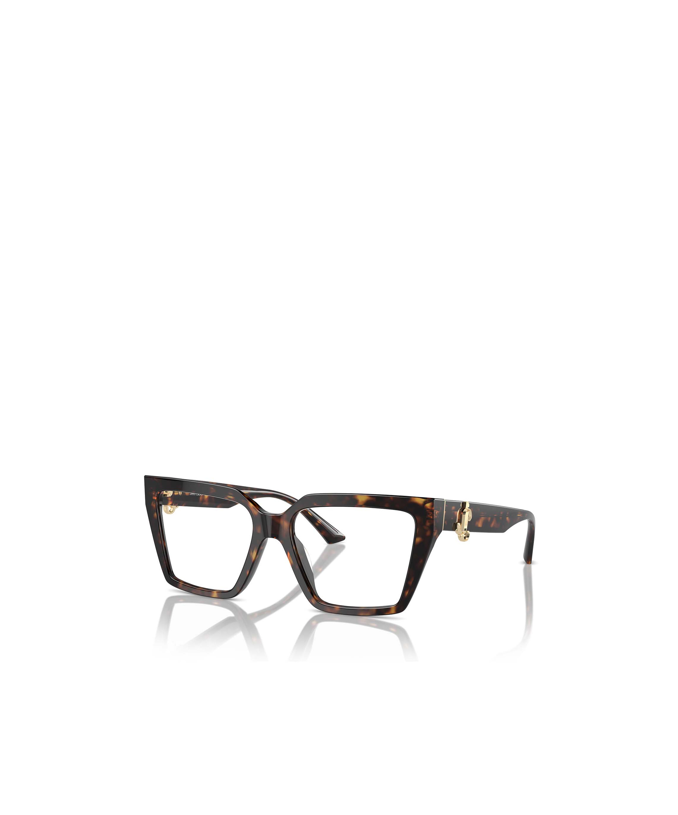 Jimmy Choo Geometrically Framed Flat Mirror In Black