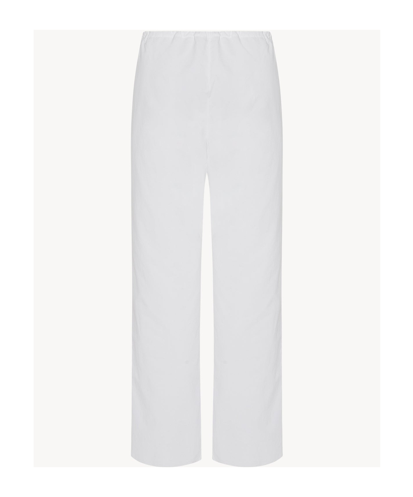 The Row Jugi Strap-up Casual Pants In White