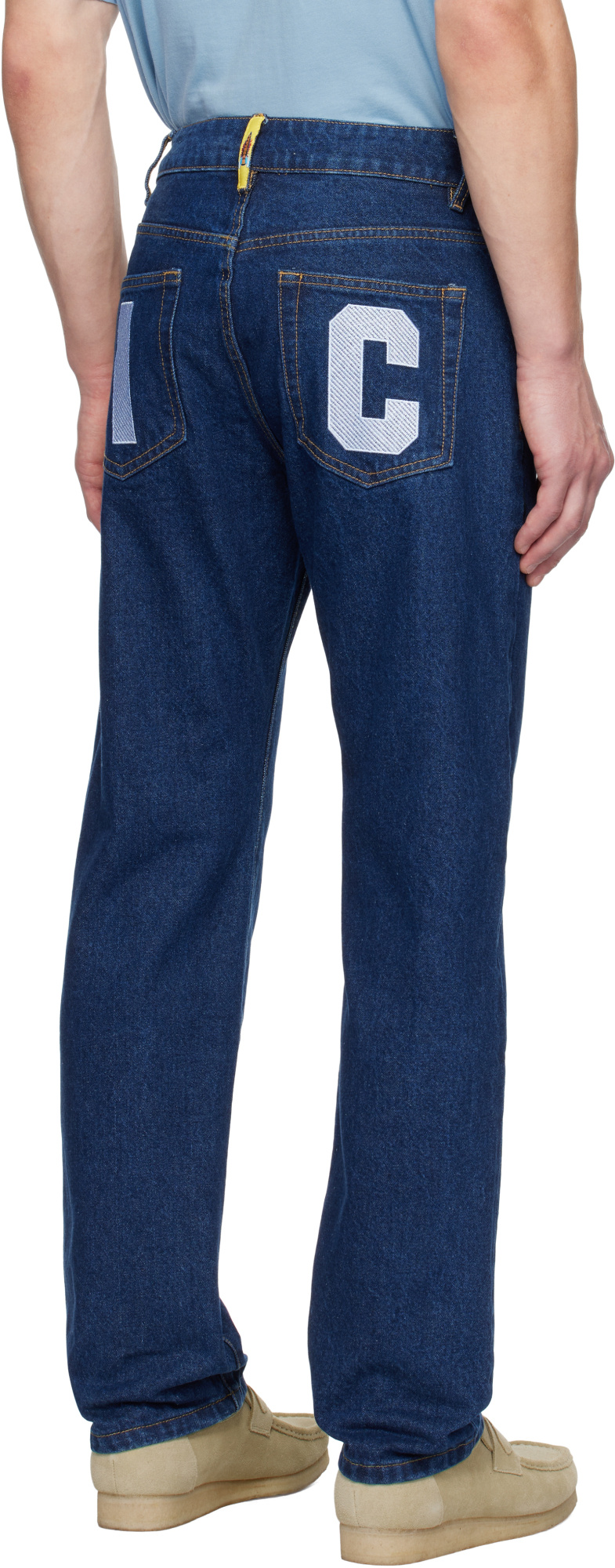 Shop Icecream Running Dog Jeans In Blue
