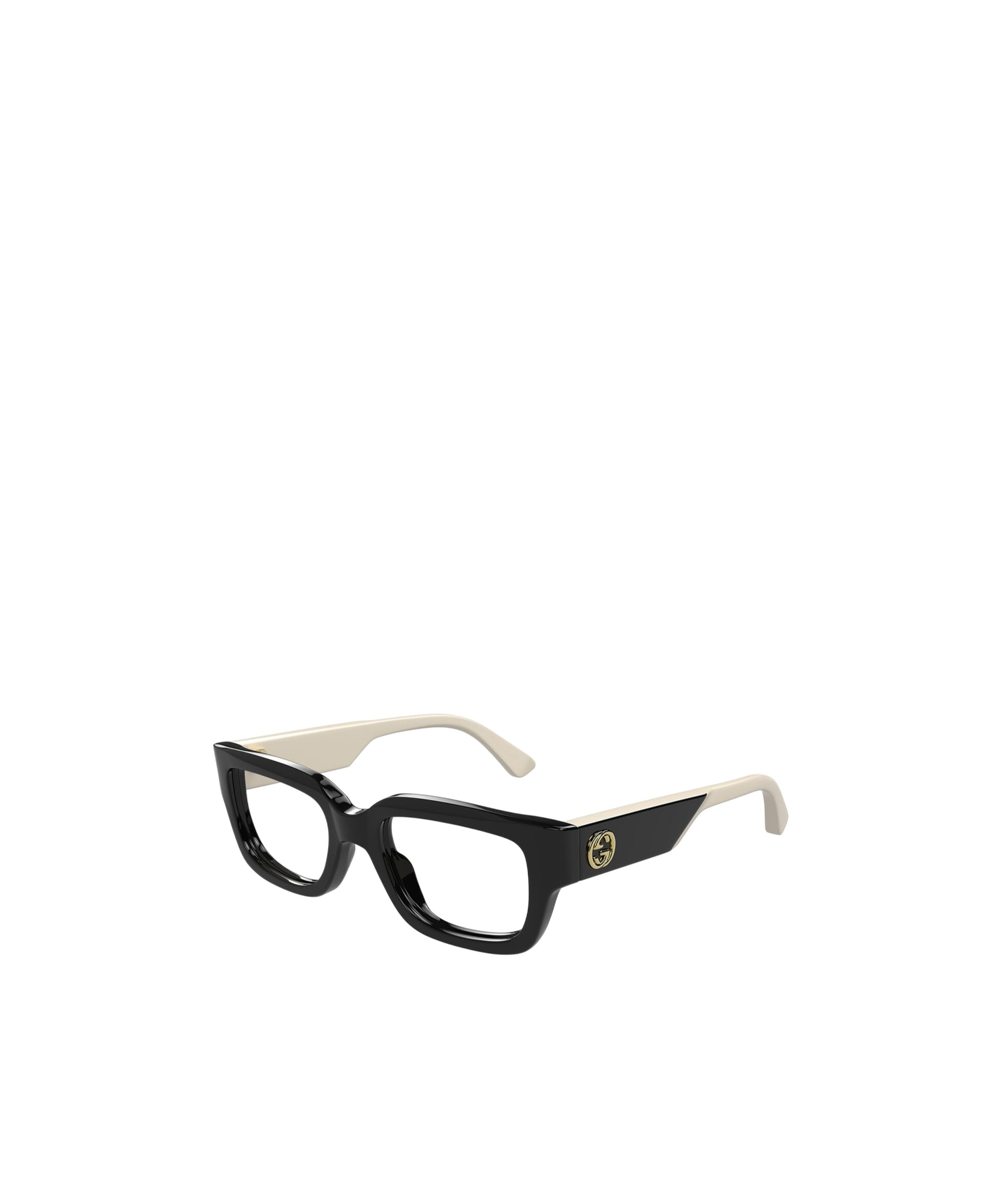 Gucci Geometrically Framed Flat Mirror In Black
