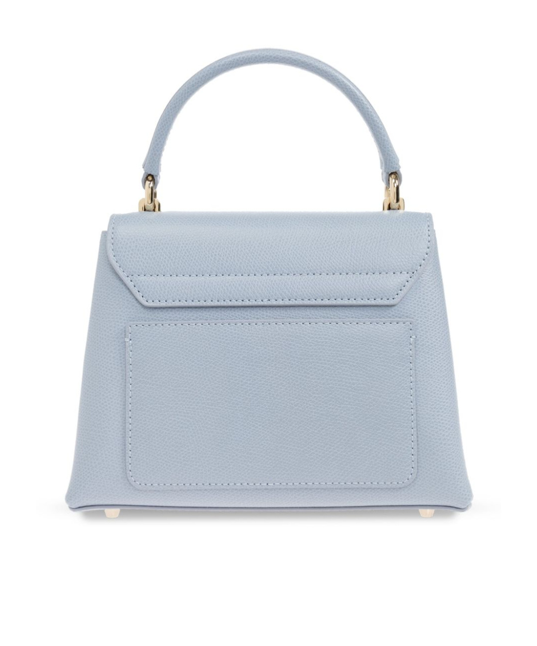 Furla 1927 Twist-lock Mini Tote Bag In Gray