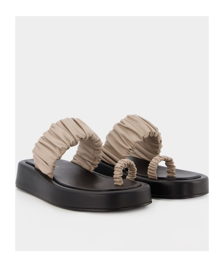 Elleme Paris Elleme Amor Platform Sandals In Black
