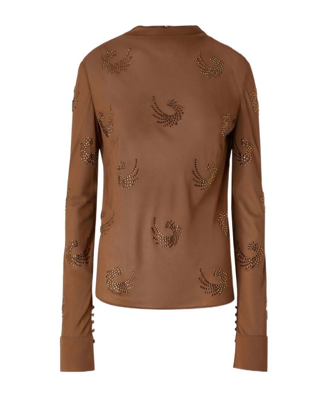 Pinko Rebora Blouse In Brown