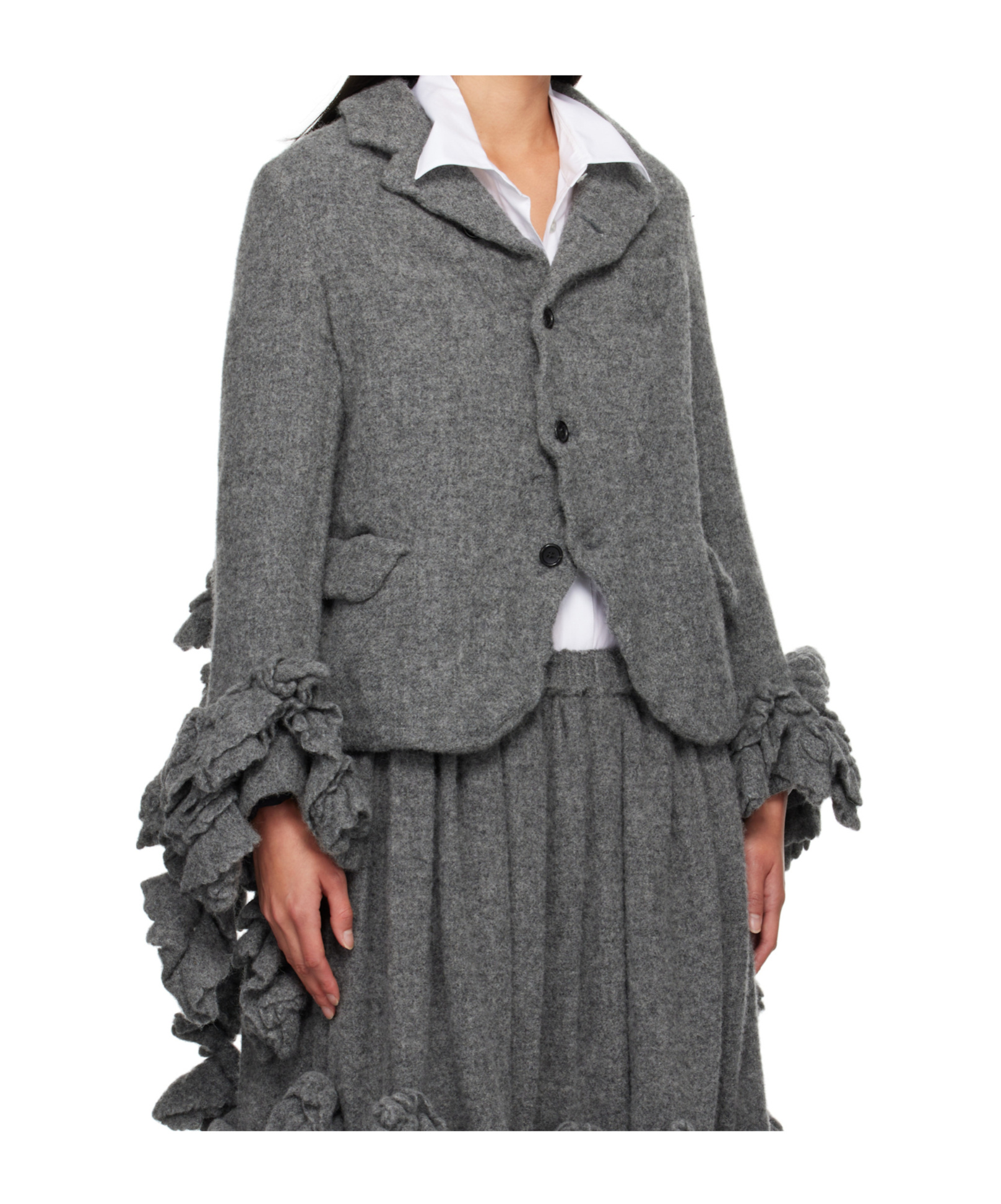 COMME DES GARÇONS LONG-SLEEVED SUIT COAT