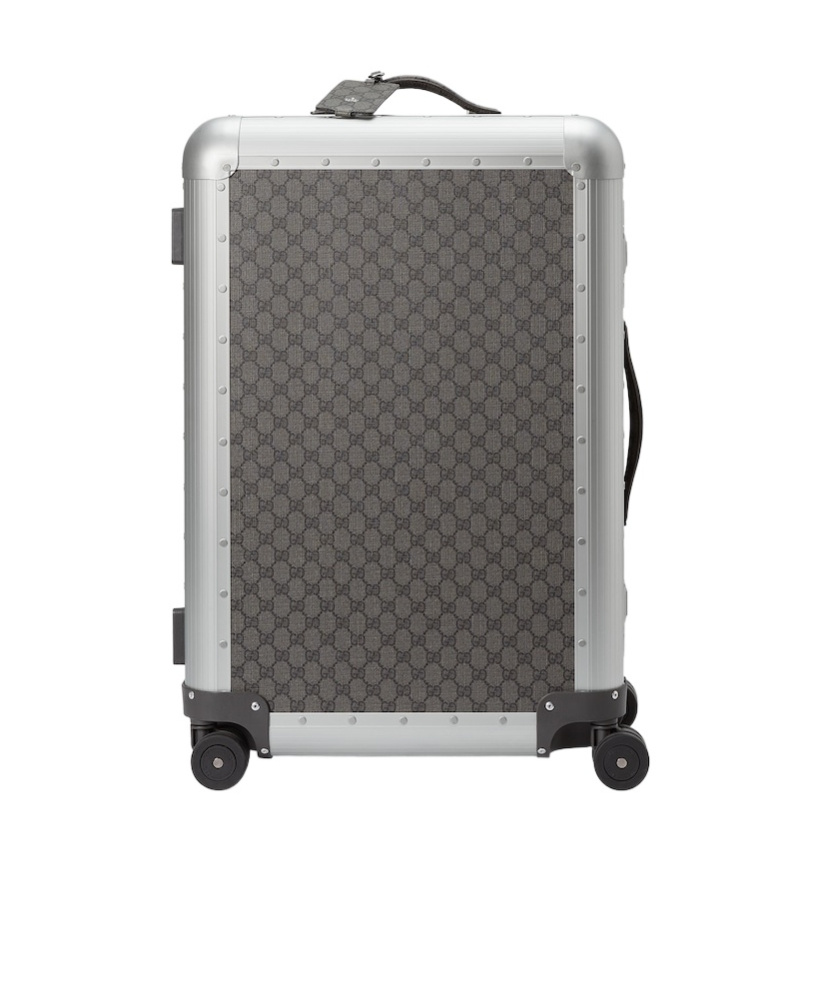 Gucci Porter Medium Trolley In Gray