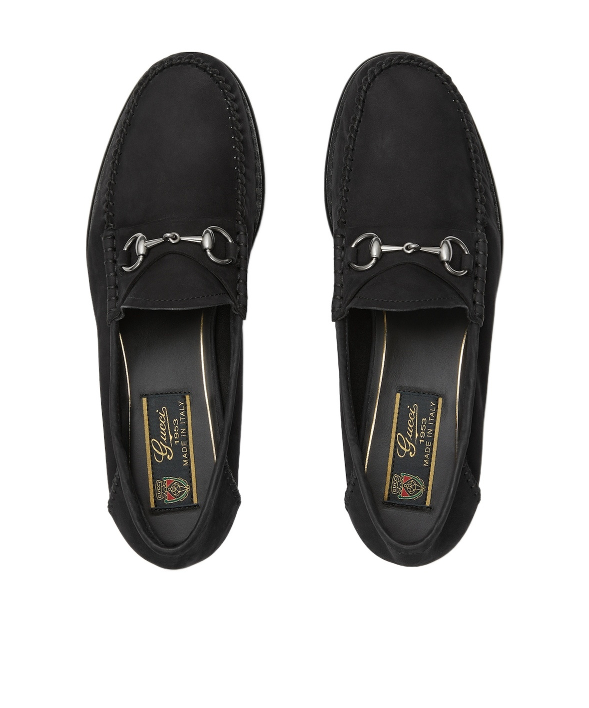 Gucci Gigi Horsebit 1953 Suede Mocassin Loafers