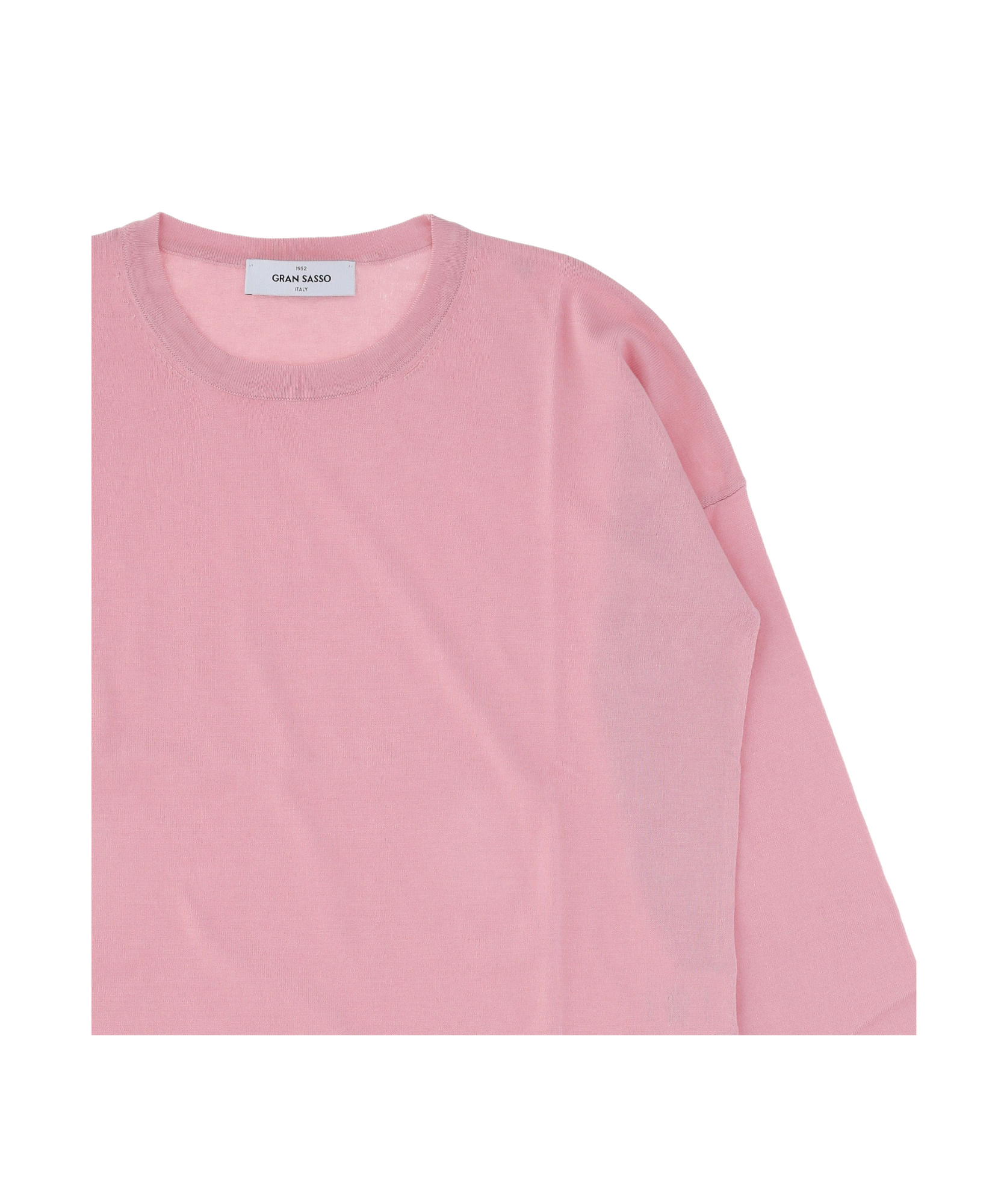 Gran Sasso Long-sleeved Sweater In Pink