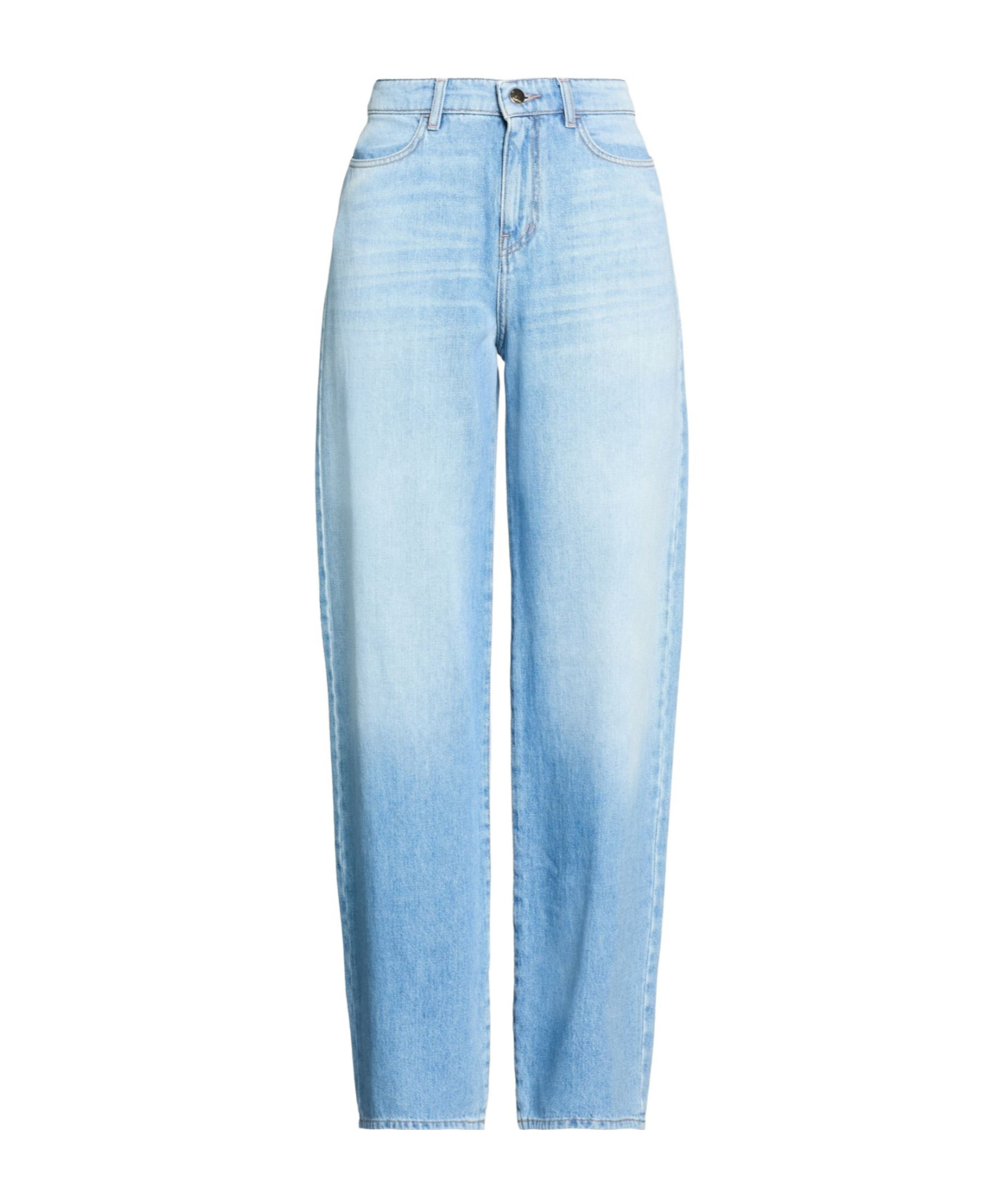 Max Mara Light-wash Straight-leg Jeans In Blue