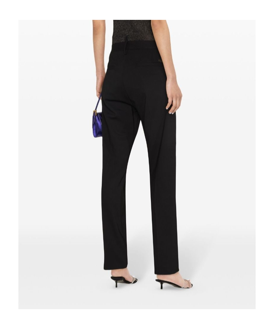 Dsquared2 Tapered Tailored Trousers In Black