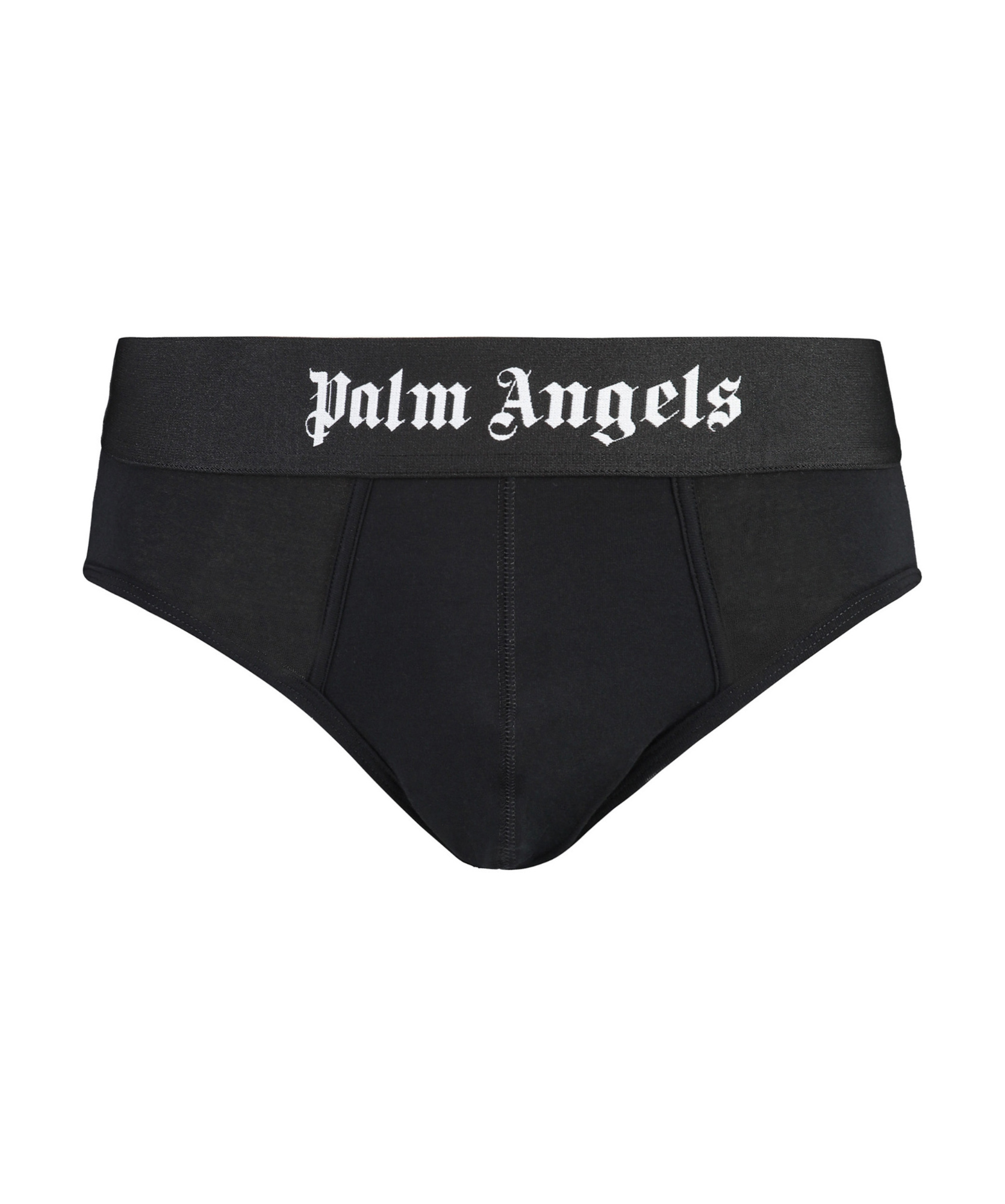 Palm Angels Elastic Belt Underwear Two-piece In White
