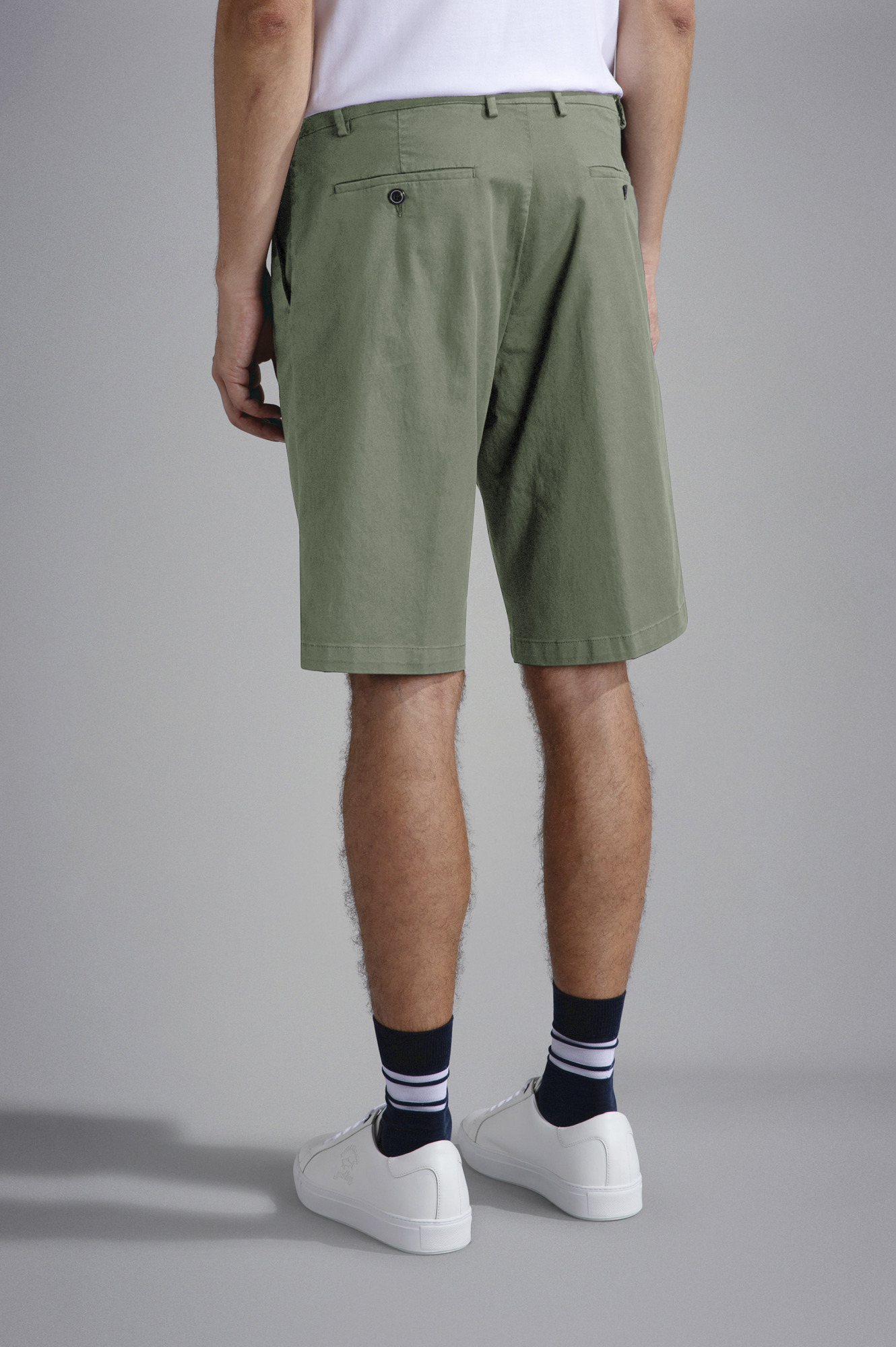 Shop Paul & Shark Paul Shark Classic Bermuda Shorts In Green