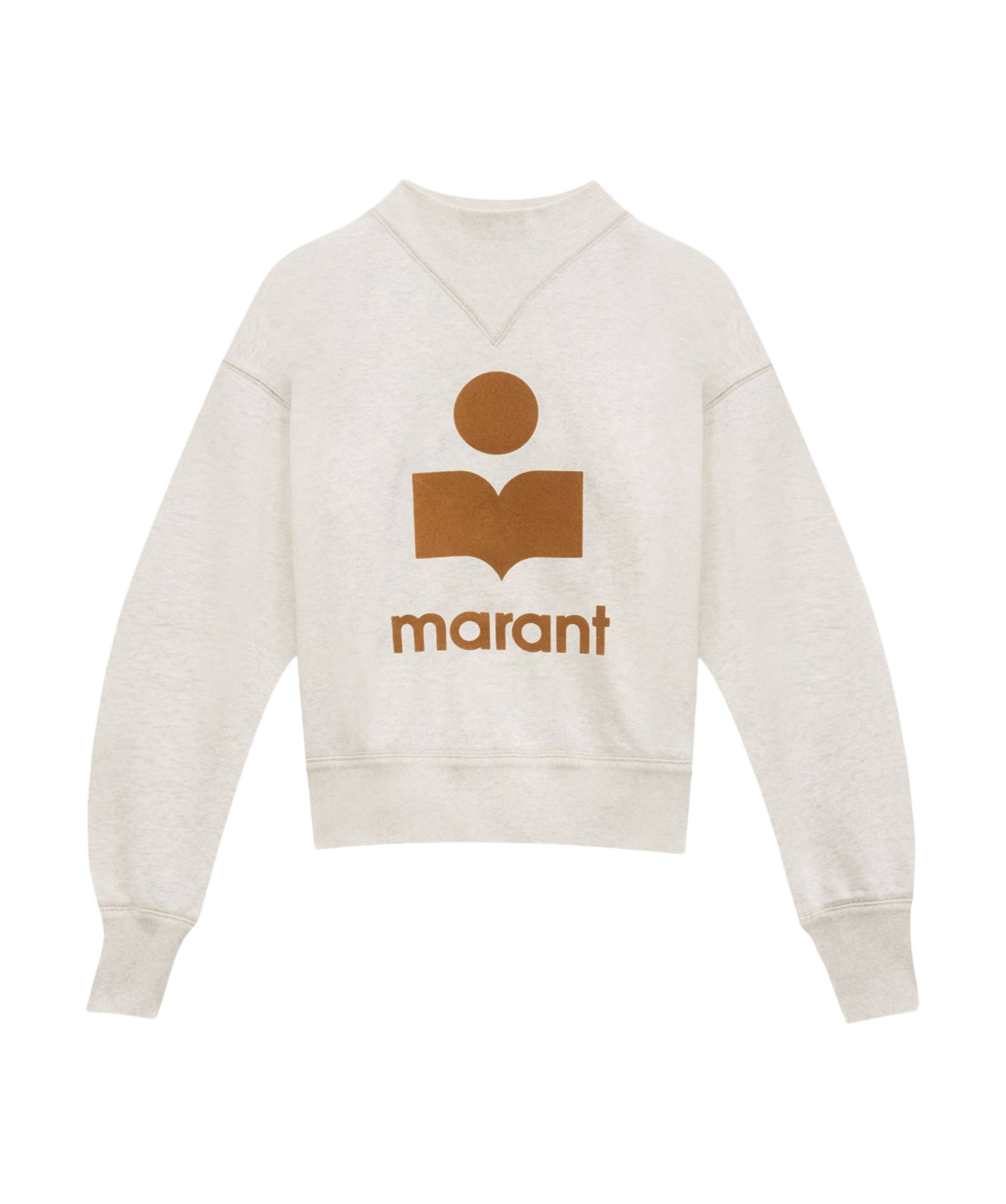 Shop Isabel Marant Étoile Moby Sweatshirt In White