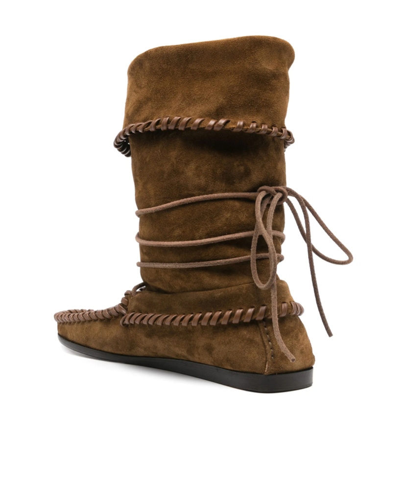 Isabel Marant Caramel Suede Winki Boots