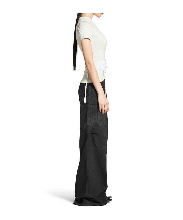 Balenciaga White Lingerie T-shirt In Off White