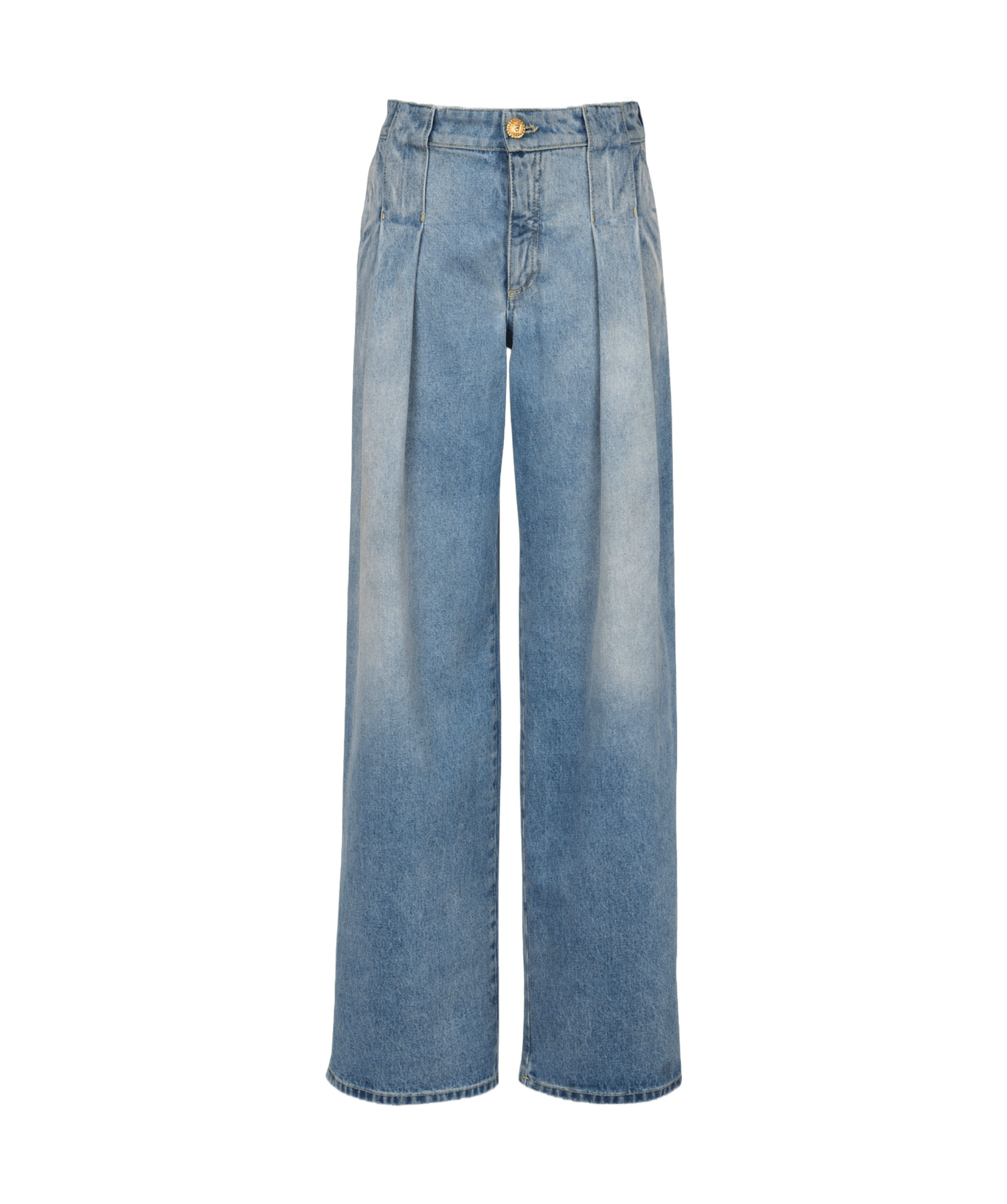 Balmain Straight Jeans In Blue