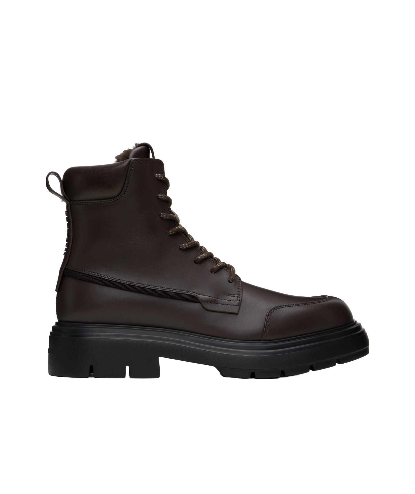 Ferragamo Lacing Ankle Boots In Black