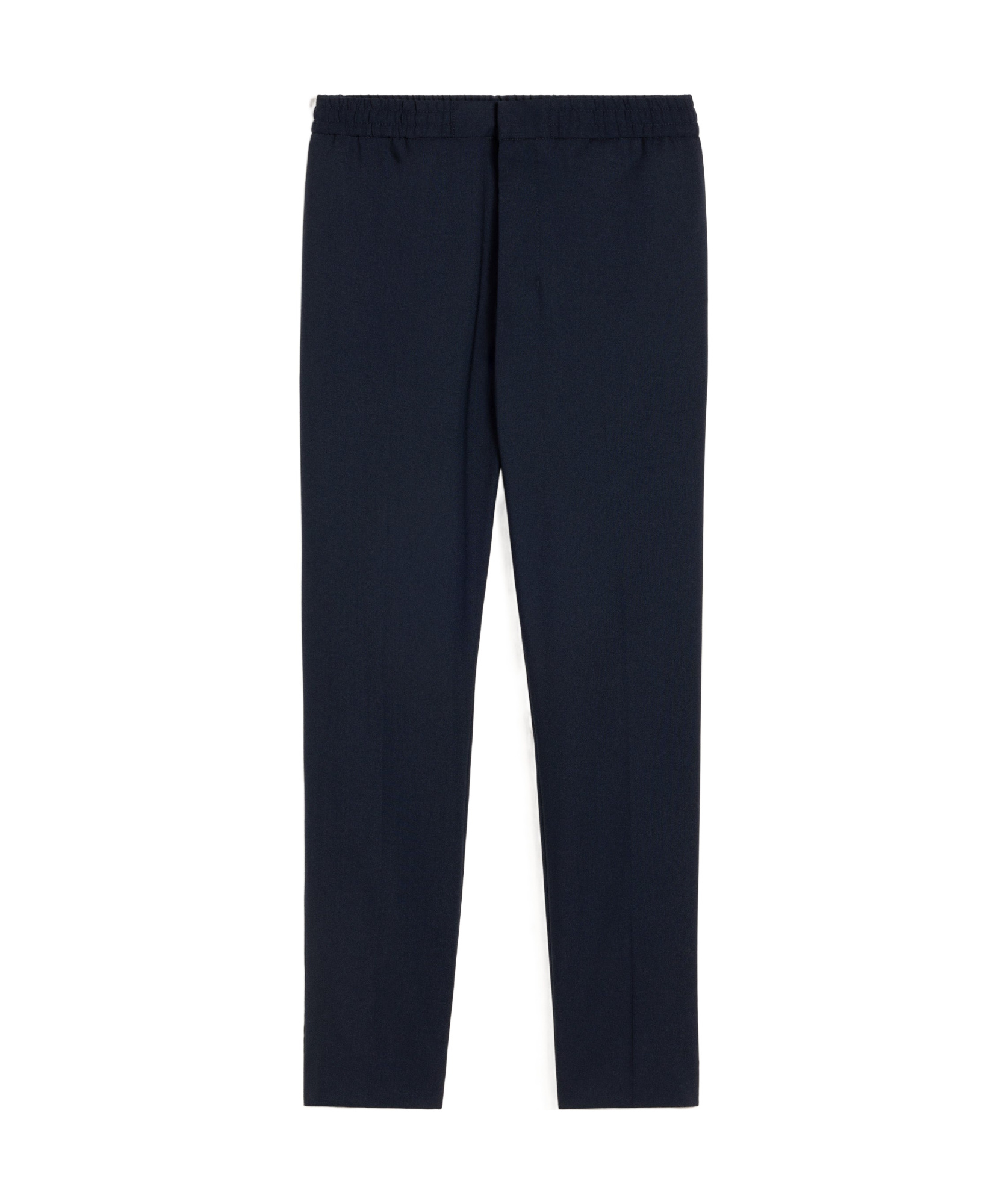 Shop Ami Alexandre Mattiussi Ami Paris Straight-leg Tailored Pants In Black