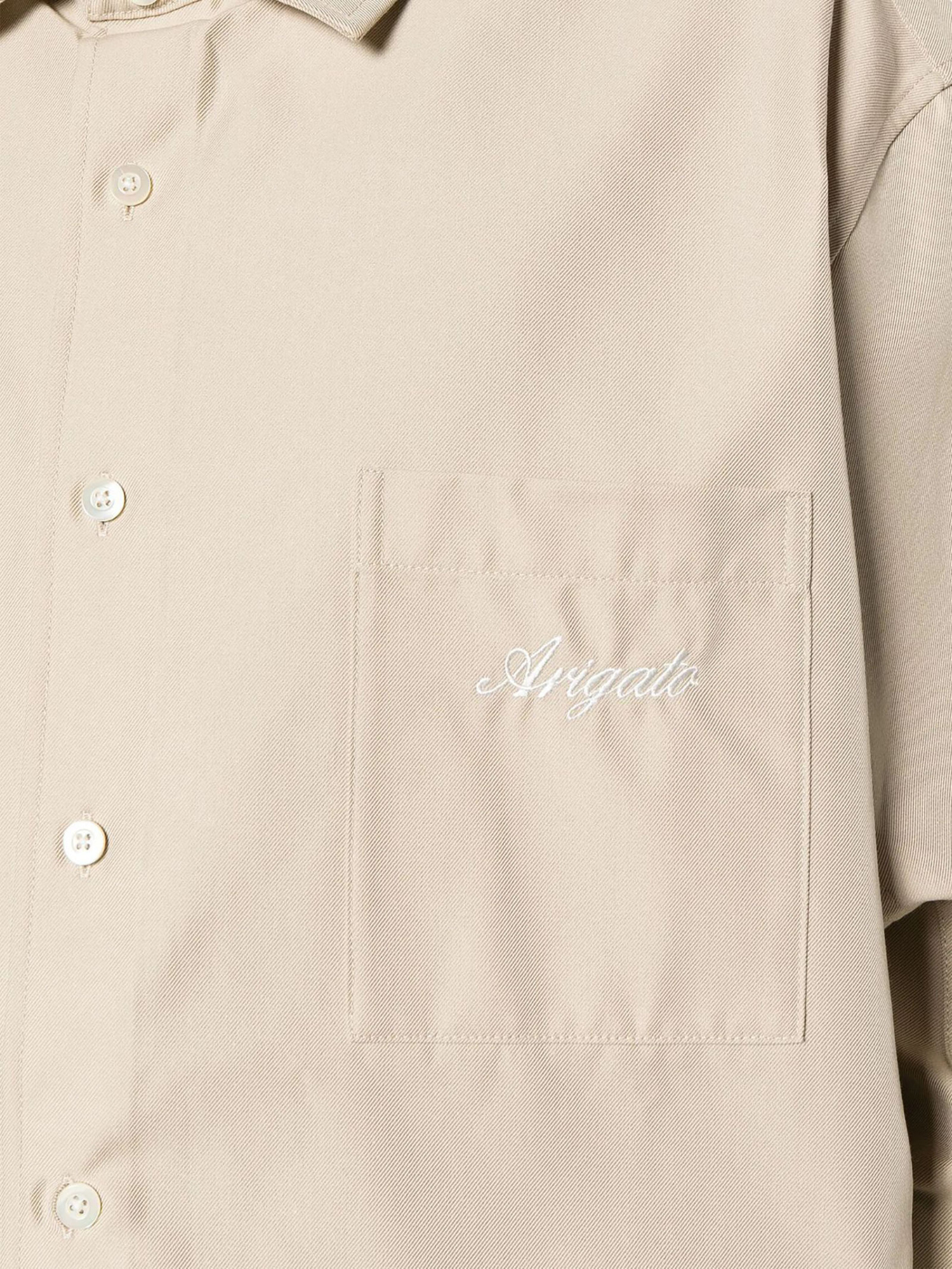 Shop Axel Arigato Long-sleeved Shirt In Nude