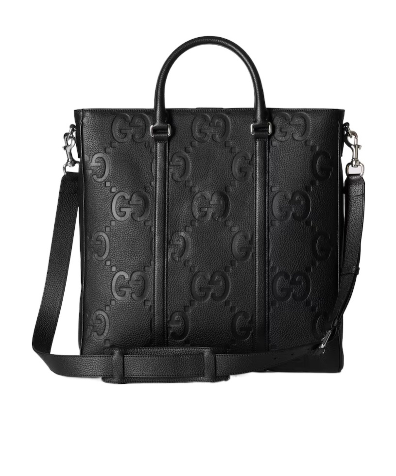 Gucci Double G Medium Shoulder Bag In Black