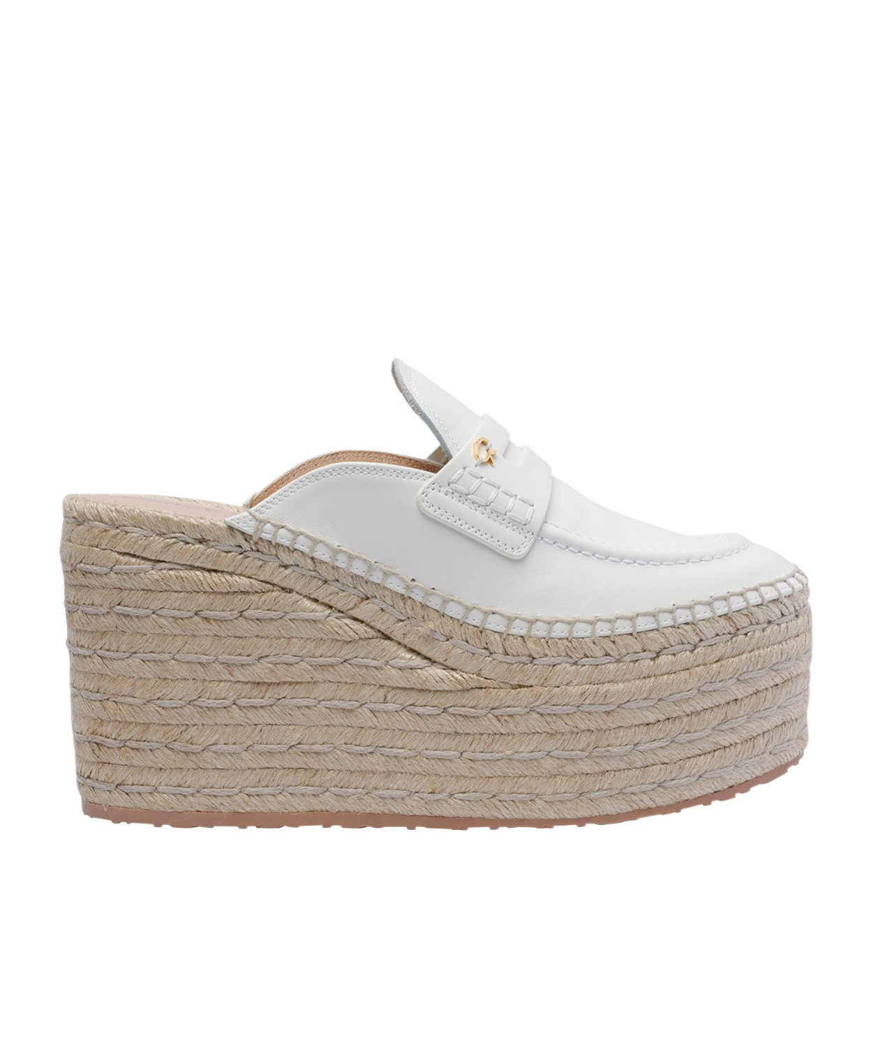 Gianvito Rossi Espadrille Wedge Loafer